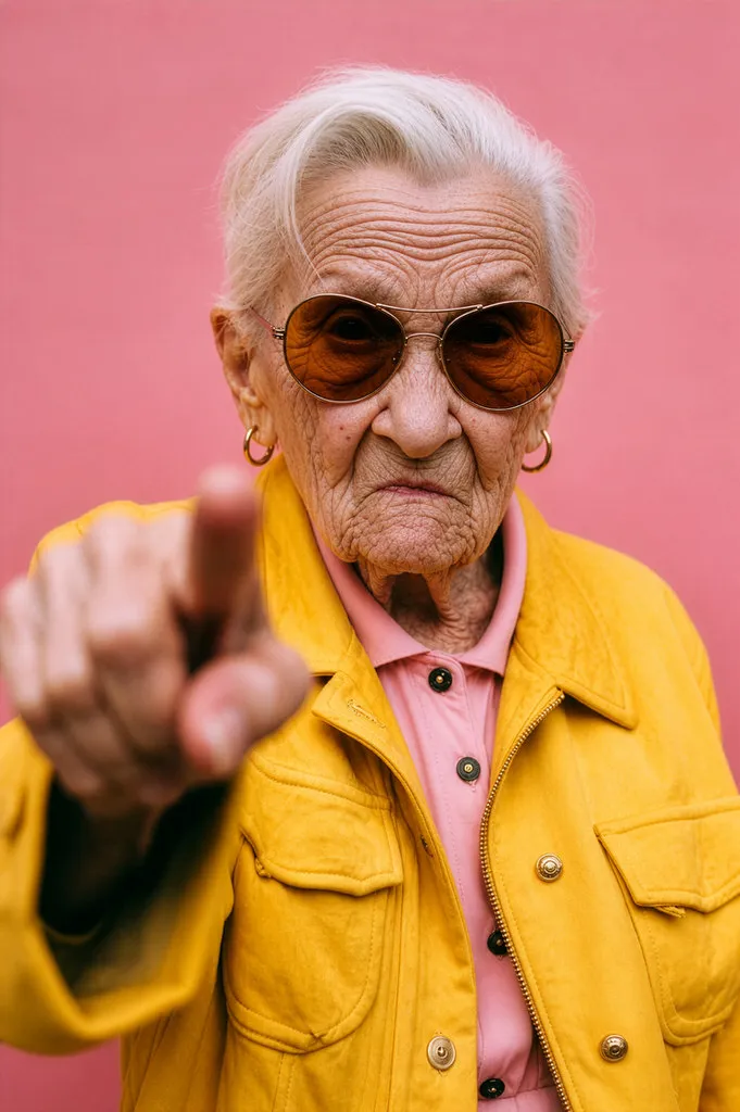 DORIS — 76 år, gatustil-legendar i läderjacka